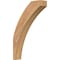 Ekena Millwork 3 1/2"W x 14"D x 22"H Thorton Smooth Knee Brace, Western Red Cedar BRC04X14X22THR00SWR - alternate 1